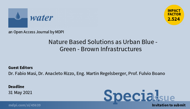 Blue Green Brown Infrastructures horizontal light